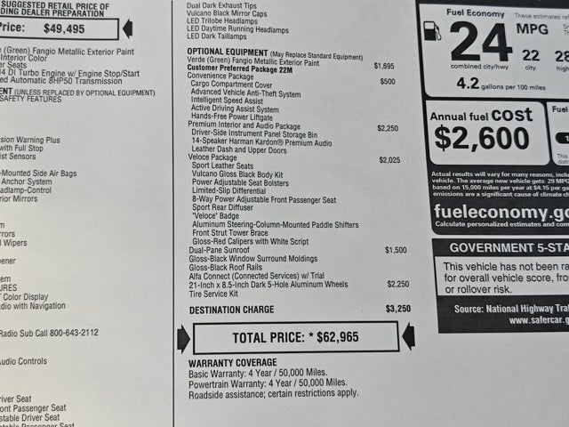 2026 Alfa Romeo Stelvio STELVIO AWD