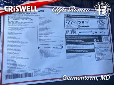 2024 Alfa Romeo Tonale Hybrid Ti EAWD