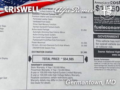 2024 Alfa Romeo Tonale TONALE Ti EAWD