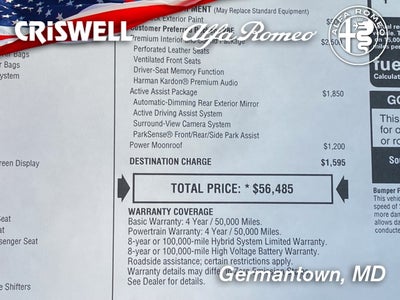 2024 Alfa Romeo Tonale TONALE VELOCE EAWD