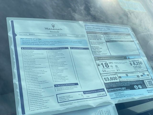 2024 Maserati Levante GT