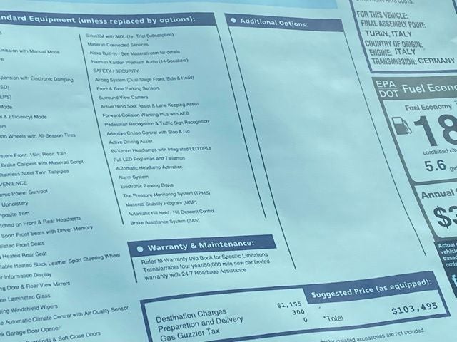 2024 Maserati Levante GT