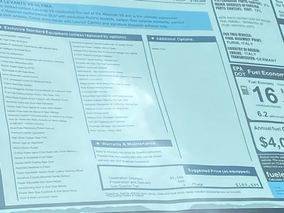 2024 Maserati Levante Trofeo V8 Ultima