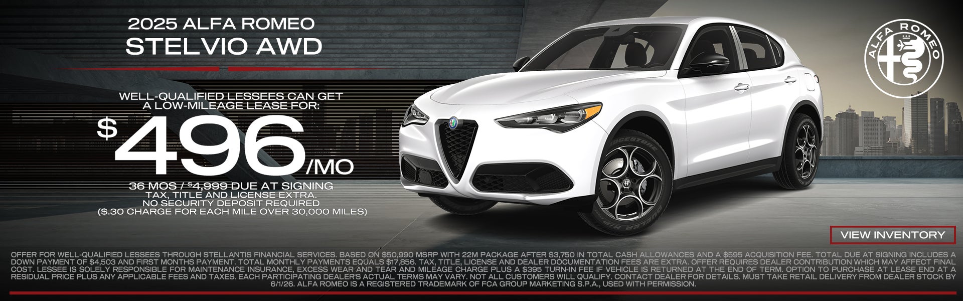 Stelvio Offer