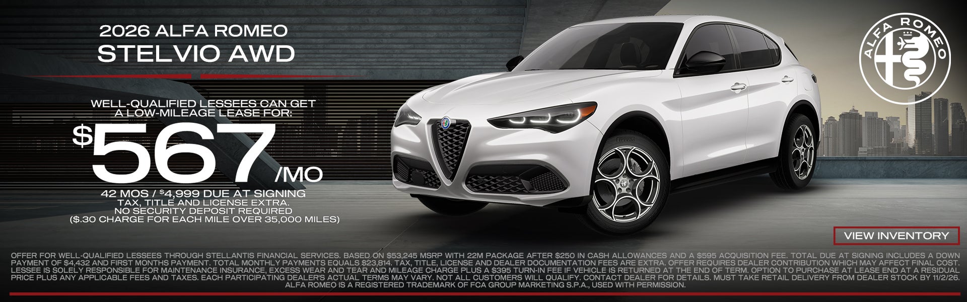 Stelvio Offer