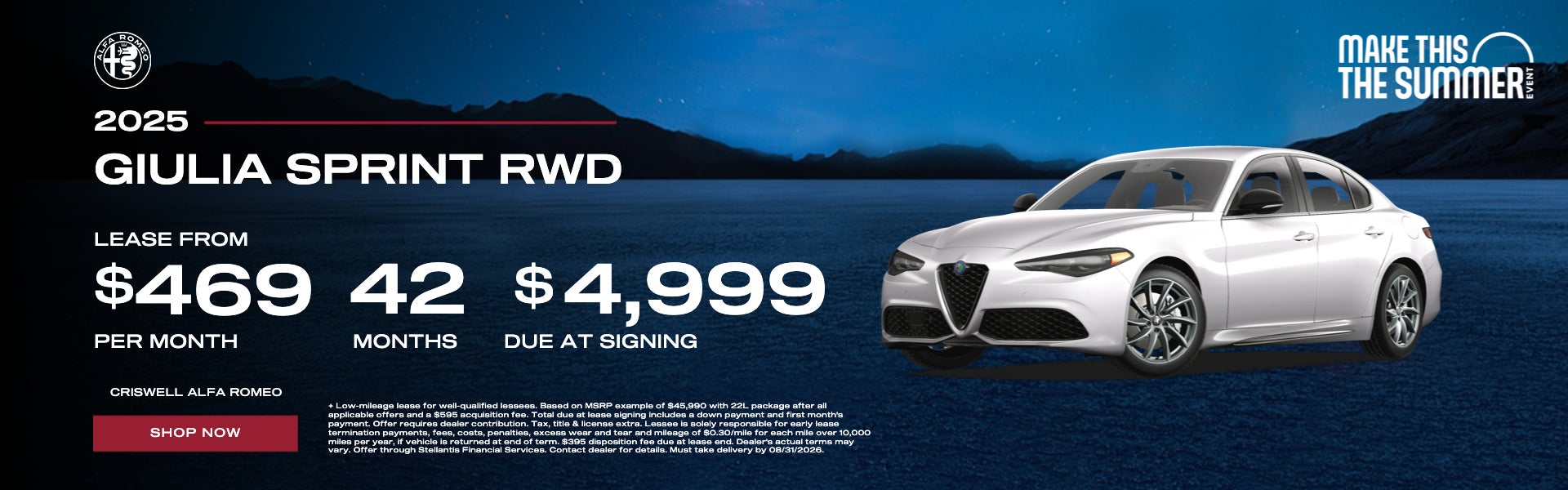2025 Giulia Sprint RWD