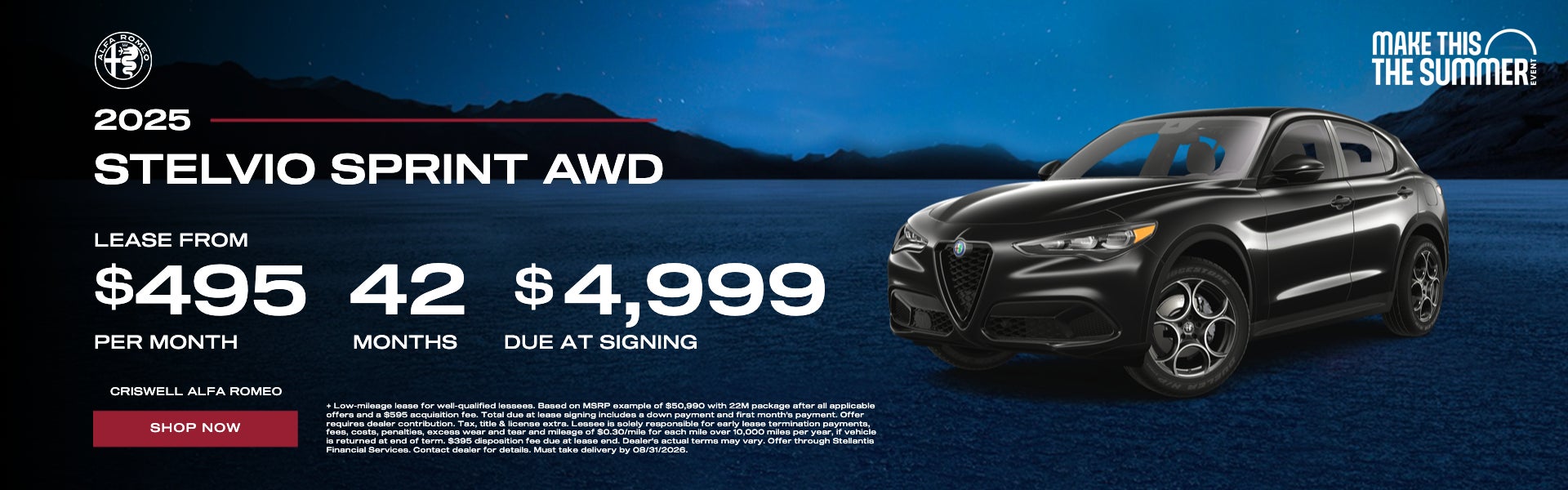 2025 Stelvio Sprint AWD